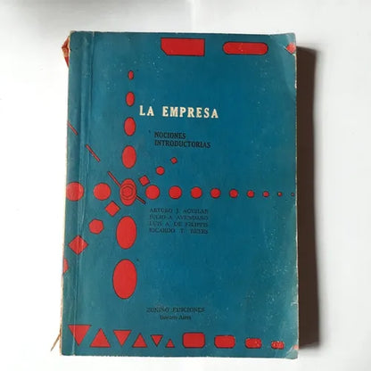 Libro usado en venta: La empresa - Nociones introductorias; editorial Zunino impreso en 1977 realizamos envios a todo el mundo.1