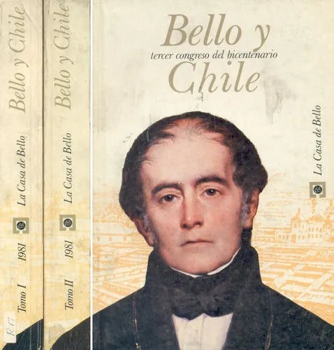 Libro usado en venta: Tercer congreso del bicentenario de Bello y Chile; editorial La casa de Bello impreso en 1979 realizamos envios a todo el mundo.1