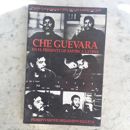 Libro usado en venta: Che Guevara en el presente de America Latina de Pedro Vuskovic - Belarmino Elgueta; editorial Contrapunto impreso en 1988.1