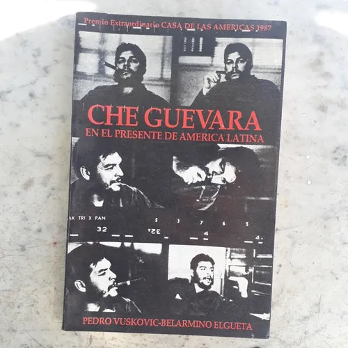 Libro usado en venta: Che Guevara en el presente de America Latina de Pedro Vuskovic - Belarmino Elgueta; editorial Contrapunto impreso en 1988.1