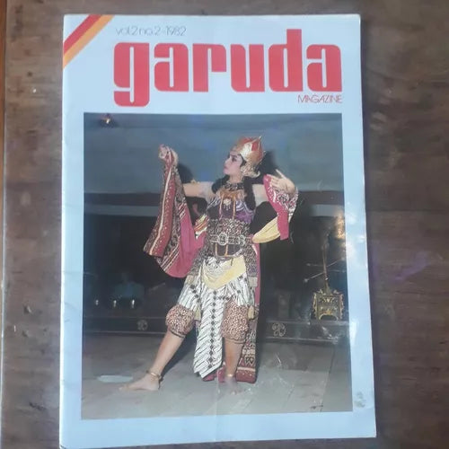 Libro usado en venta: Garuda Magazine - Vol.2 N?2; impreso en 1982 realizamos envios a todo el mundo.1