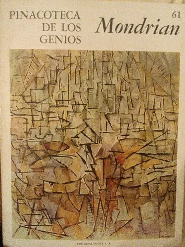 Libro usado en venta: Pinacoteca de los genios 61 de Piet Mondrian; editorial Codex impreso en 1964 realizamos envios a todo el mundo.1