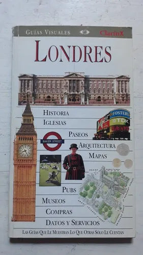 Libro usado en venta: Londres de Guias Visuales; editorial AGEA impreso en 1997 realizamos envios a todo el mundo.1