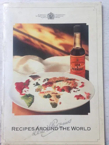 Libro usado en venta: Recipes Around The World; editorial Lea & Perrins International realizamos envios a todo el mundo.1