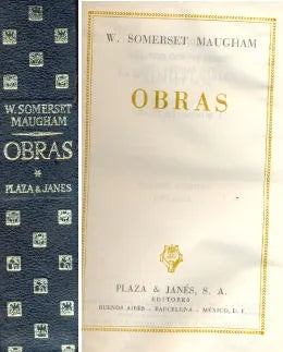 Libro usado en venta: Obras de William Somerset Maugham; editorial Plaza & Janes impreso en 1961 realizamos envios a todo el mundo.1