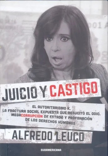 Libro usado en venta: Juicio y castigo de Alfredo Leuco; editorial Sudamericana impreso en 2015 realizamos envios a todo el mundo.1