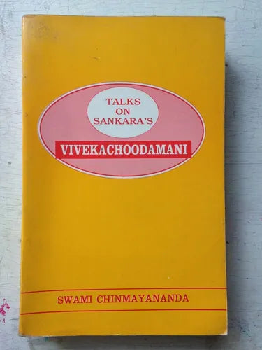 Libro usado en venta: Talks on Sankara's - Vivekachoodamani de Swami Chinmayananda; editorial Central Chinmaya impreso en 1995 envios a todo el mundo.1