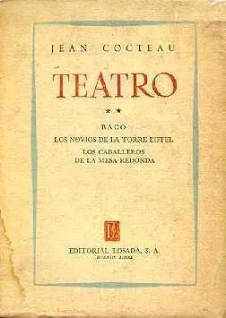 Libro usado en venta: Teatro de Jean Cocteau; editorial Losada realizamos envios a todo el mundo.1