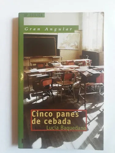 Libro usado en venta: Cinco panes de cebada de Lucia Baquedano; editorial SM impreso en 2008 realizamos envios a todo el mundo.1