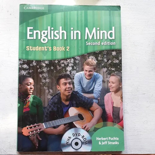 Libro usado en venta: English in mind - Student's book 2 - (No contiene CD) de Herbert Puchta - Stranks; Cambridge University Press impreso en 20101.1