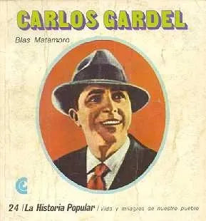 Libro usado en venta: Carlos Gardel "Biografia" de Blas Matamoro; editorial Centro Editor de America Latina impreso en 1971 envios a todo el mundo.1