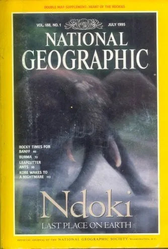 Libro usado en venta: Julio - 1995 de National Geographic; editorial National Geographic Society impreso en 1995 realizamos envios a todo el mundo.1