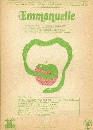 Libro usado en venta: Emmanuelle; editorial Clan Dilo impreso en 1976 realizamos envios a todo el mundo.1