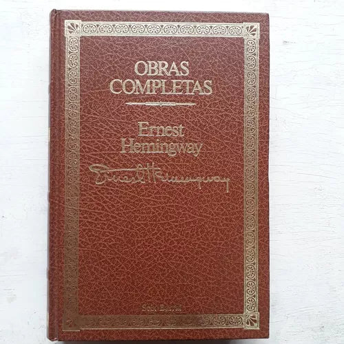 Libro usado en venta: Adios a las armas - Tener y no tener de Ernest Hemingway; editorial Seix Barral impreso en 1987 envios a todo el mundo.1