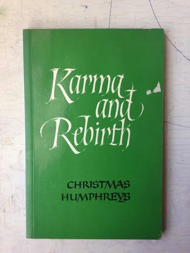Libro usado en venta: Karma and Rebirth de Christmas Humphreys; editorial Curzon Press impreso en 1983 realizamos envios a todo el mundo.1