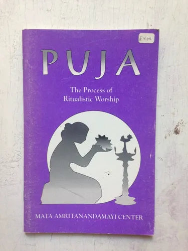 Libro usado en venta: Puja - The process of ritualistic worship; editorial Mata Amritanandamayi Center impreso en 1992 envios a todo el mundo.1