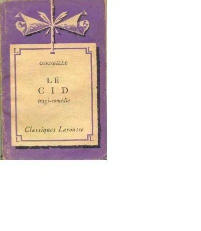 Libro usado en venta: Le cid de Pierre Corneille (Pedro); editorial Larousse impreso en 1959 realizamos envios a todo el mundo.1
