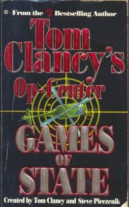 Libro usado en venta: Games of state (Op-center) de Tom Clancy; editorial Berkley impreso en 1996 realizamos envios a todo el mundo.1