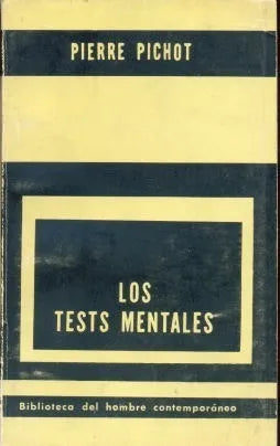 Libro usado en venta: Los tests mentales de Pierre Pichot; editorial Paidos impreso en 1979 realizamos envios a todo el mundo.1