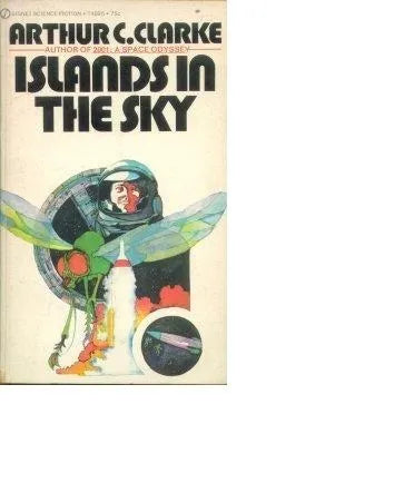Libro usado en venta: Islands in the sky de Arthur C. Clarke; editorial Signet impreso en 1960 realizamos envios a todo el mundo.1