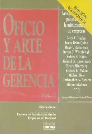 Libro usado en venta: Oficio y arte de la gerencia (Tomo 2) de Joseph L. Bower; editorial Norma impreso en 1997 realizamos envios a todo el mundo.1