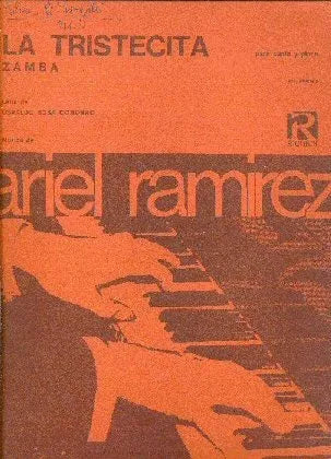 Libro usado en venta: La tristecita de Osvaldo Sosa Cordero; editorial Ricordi impreso en 1970 realizamos envios a todo el mundo.1