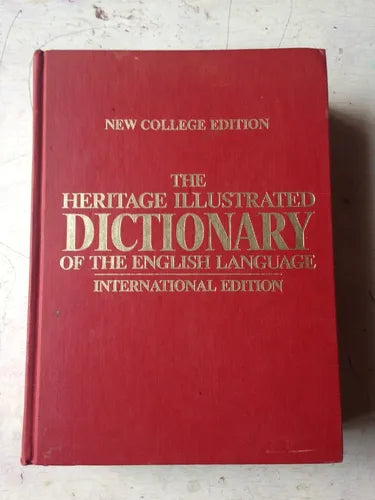 Libro usado en venta: The Heritage illustrated dictionary of the english language de Diccionario; editorial American Heritage impreso en 1975.1
