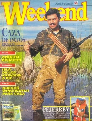 Libro usado en venta: Pesca: Atun en Ecuador - N?mero 248 - Mayo 1993 de Revista Weekend; editorial Perfil impreso en 1993 envios a todo el mundo.1