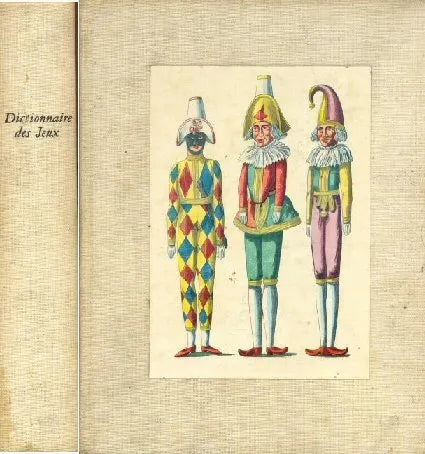 Libro usado en venta: Dictionnaire des Jeux de Rene Alleau - Renaud Matignon; editorial Tchou impreso en 1964 realizamos envios a todo el mundo.1
