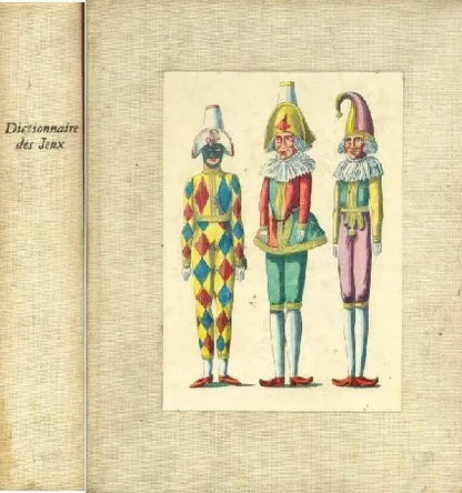 Libro usado en venta: Dictionnaire des Jeux de Rene Alleau - Renaud Matignon; editorial Tchou impreso en 1964 realizamos envios a todo el mundo.1