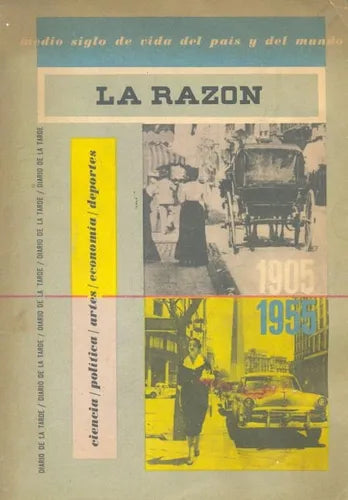 Libro usado en venta: La razon (1905-1955); realizamos envios a todo el mundo.1