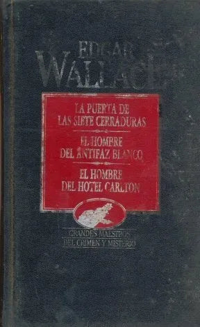 Libro usado en venta: La puerta de las siete cerraduras y otras de Edgar Wallace; editorial Hyspamerica impreso en 1984 envios a todo el mundo.1