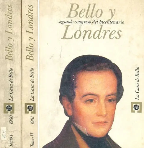 Libro usado en venta: Segundo congreso del bicentenario de Bello y Londres; editorial La casa de Bello impreso en 1980 envios a todo el mundo.1