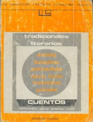 Libro usado en venta: Tradicionales literarios primer nivel; editorial Colihue impreso en 1989 realizamos envios a todo el mundo.1