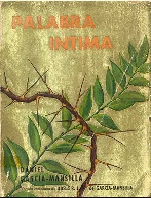 Libro usado en venta: Palabra Intima de Daniel Garcia Mansilla; editorial Andres de Lujan impreso en 1939 realizamos envios a todo el mundo.1