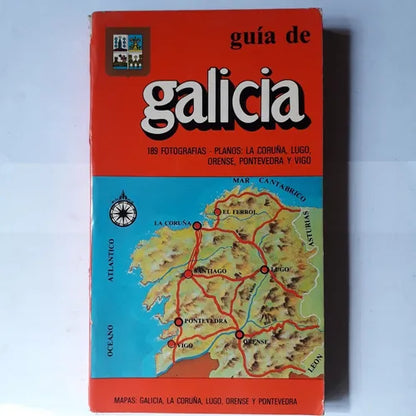 Libro usado en venta: Guia de Galicia de Xavier Costa Clavell; editorial Escudo de Oro impreso en 1984 realizamos envios a todo el mundo.1