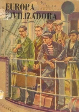 Libro usado en venta: Europa civilizadora de Jose C. Astolfi - Alberto E. J. Fesquet - Claudina A. De Repetto; editorial Kapelusz impreso en 1953.1