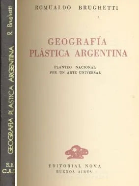 Libro usado en venta: Geografia plastica argentina de Romualdo Brughetti; editorial Nova impreso en 1958 realizamos envios a todo el mundo.1