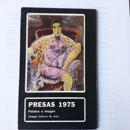 Libro usado en venta: Presas 1975 - Palabra e imagen; editorial Imagen Galeria de Arte impreso en 1975 realizamos envios a todo el mundo.1