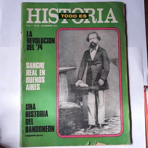 Libro usado en venta: Una historia del Bandoneon 2 de Revista Todo Es Historia N° 88; editorial Tor's impreso en 1974 envios a todo el mundo.1