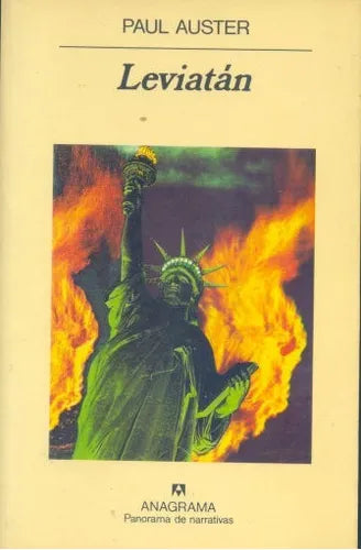 Libro usado en venta: Leviatan de Paul Auster; editorial Anagrama impreso en 1993 realizamos envios a todo el mundo.1