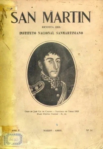 Libro usado en venta: Revista del instituto nacional Sanmartiniano N? 14 de San Martin; editorial Instituto Nacional Sanmartiniano impreso en 1947.1