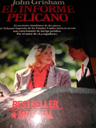 Libro usado en venta: El informe Pelicano de John Grisham; editorial Planeta impreso en 1992 realizamos envios a todo el mundo.1