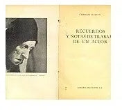 Libro usado en venta: Recuerdos y notas de trabajo de un actor de Charles Dullin; editorial Hachette impreso en 1954 realizamos envios a todo el mundo.1
