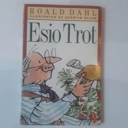 Libro usado en venta: Esio Trot de Roald Dahl; editorial Puffin Books impreso en 1999 realizamos envios a todo el mundo.1