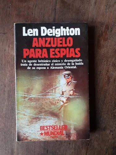 Libro usado en venta: Anzuelo para espias de Len Deighton; editorial Planeta impreso en 1990 realizamos envios a todo el mundo.1