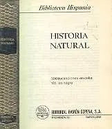 Libro usado en venta: Historia natural; editorial Ramon Sopena impreso en 1974 realizamos envios a todo el mundo.1