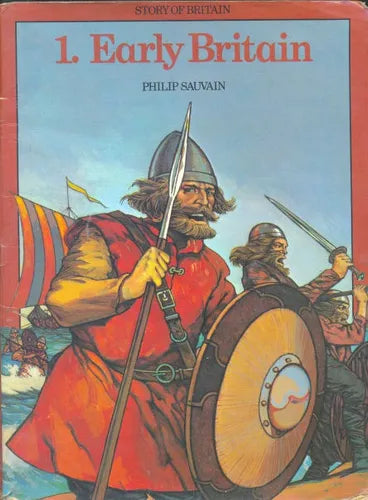 Libro usado en venta: Story of Britain - 1. Early Britain de Philip Sauvain; editorial Macmillan impreso en 1980 realizamos envios a todo el mundo.1