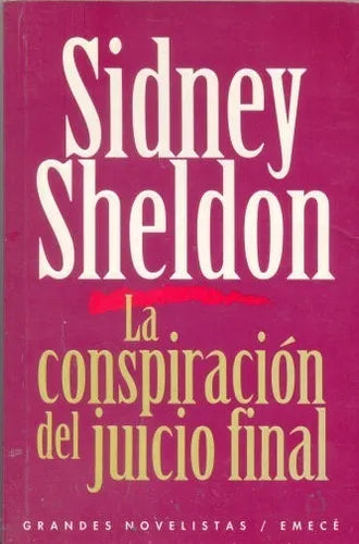 Libro usado en venta: La conspiracion del juicio final de Sidney Sheldon; editorial Emece impreso en 1998 realizamos envios a todo el mundo.1