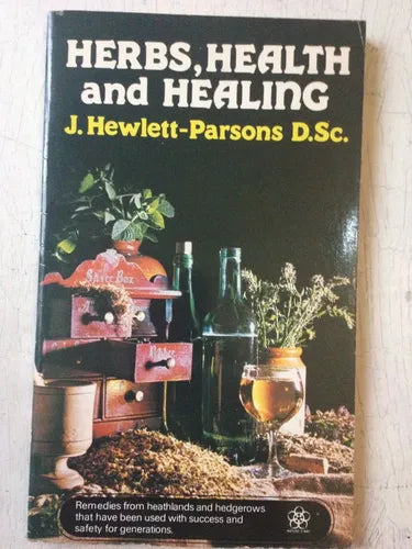 Libro usado en venta: Herbs, health and healing de J. Hewlett-Parsons; editorial Thorsons Publishing Group impreso en 1984 envios a todo el mundo.1